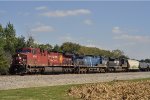 CP 9718 On NS 55 G Westbound